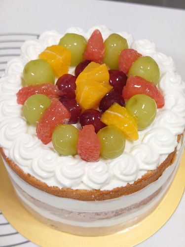 8/21の誕生日ケーキ♫おめでたいなとしみじみ・・・