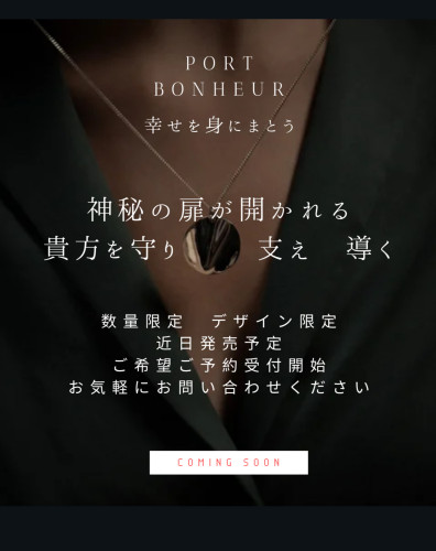 NEW⭐︎ラグジュアリージュエリー誕生‼︎近日発売