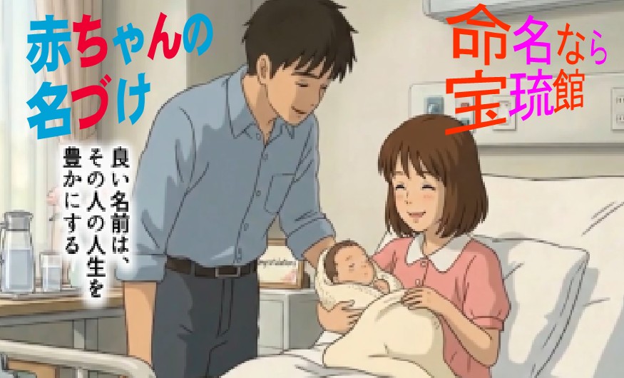 赤ちゃんの名前･名づけで重要な正確な名字の画数　姓名判断