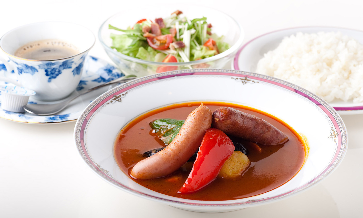 Popular soup curry with gentle taste!