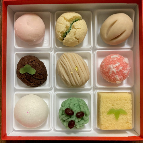2023正月用生菓子9個入り