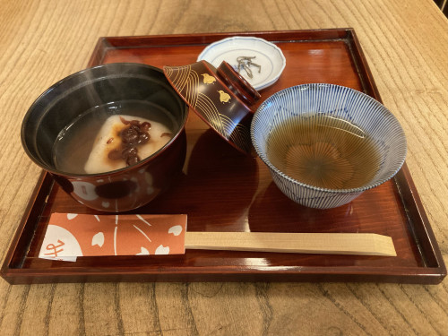 ぜんざい　始めます