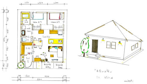 【セマカワ土地付き新築プラン情報】<br/>北区本庄東 土地20.6坪<br/>豊崎本庄小学校区