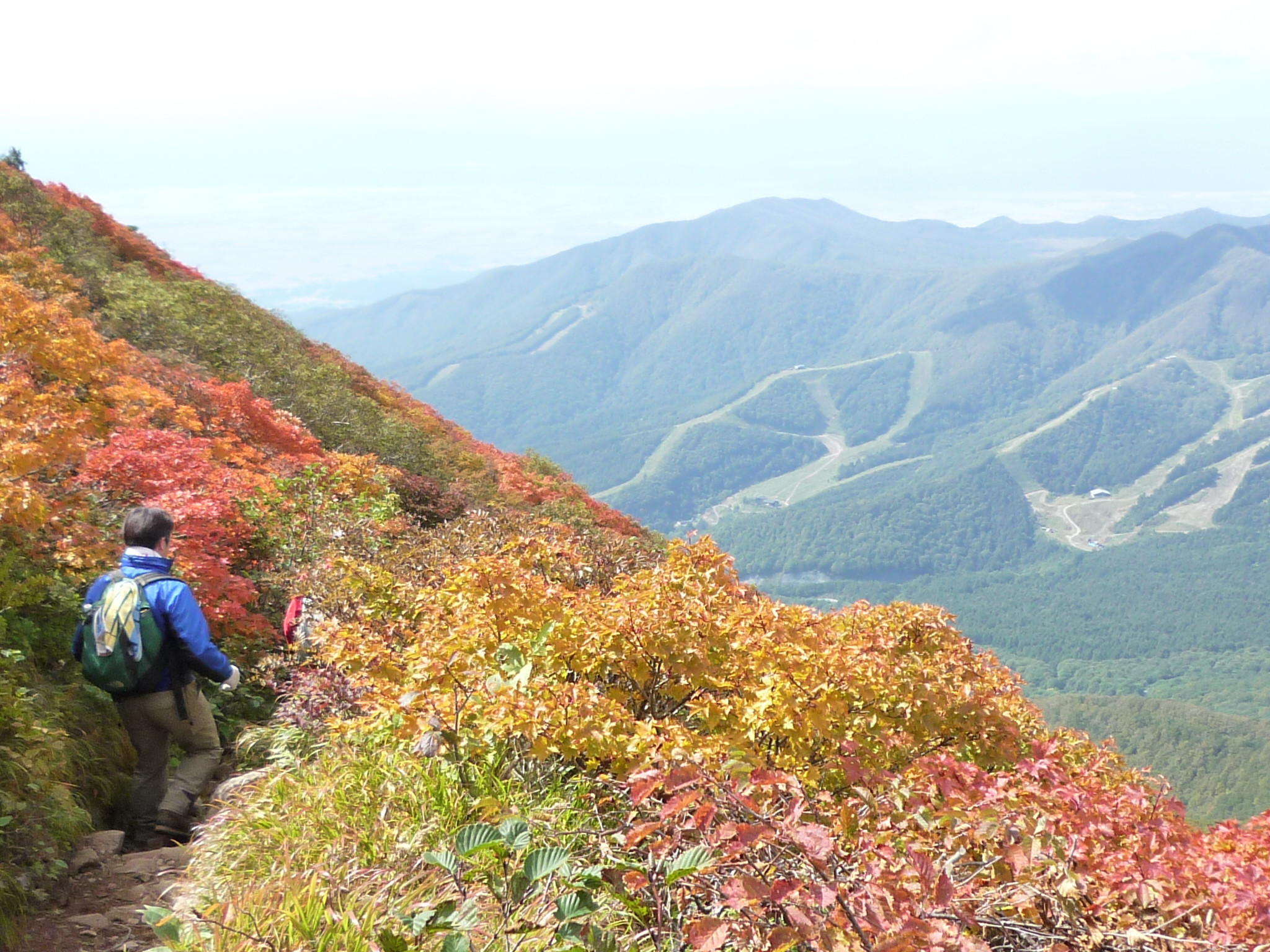 紅葉の磐梯山！