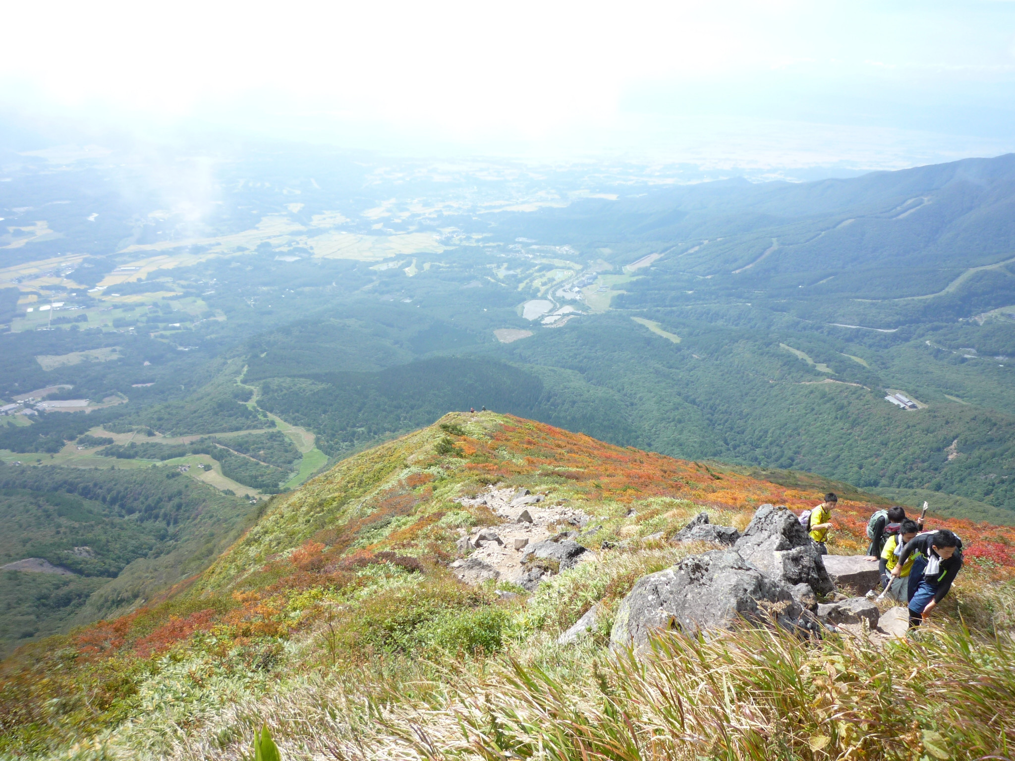 紅葉の磐梯山