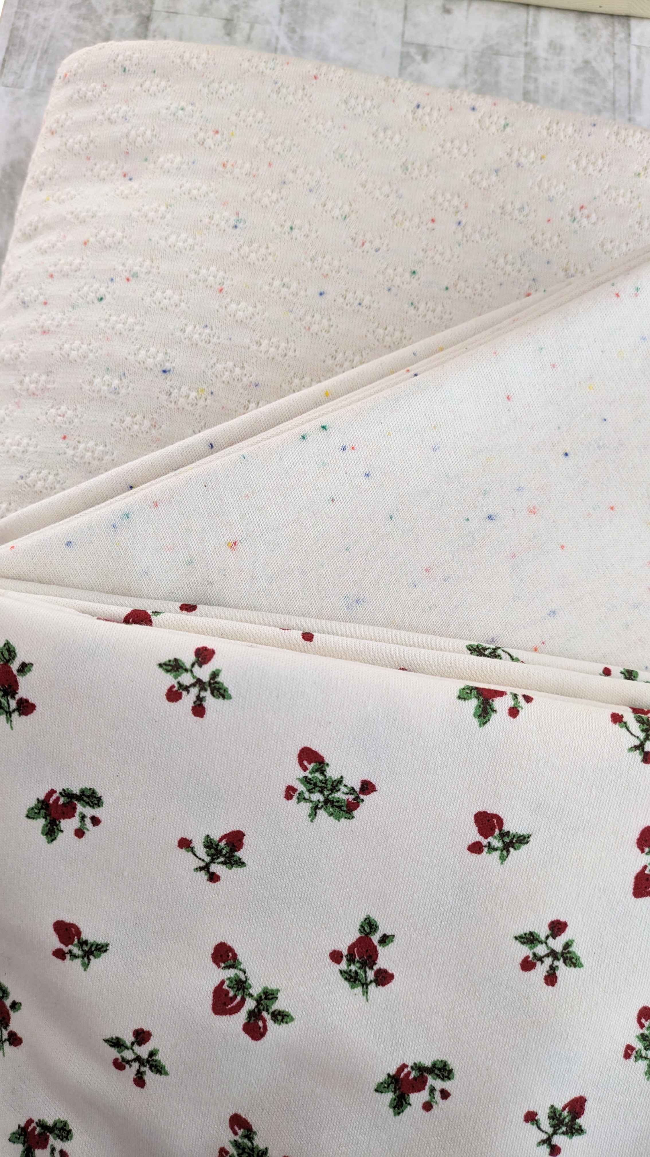 生地が届きました