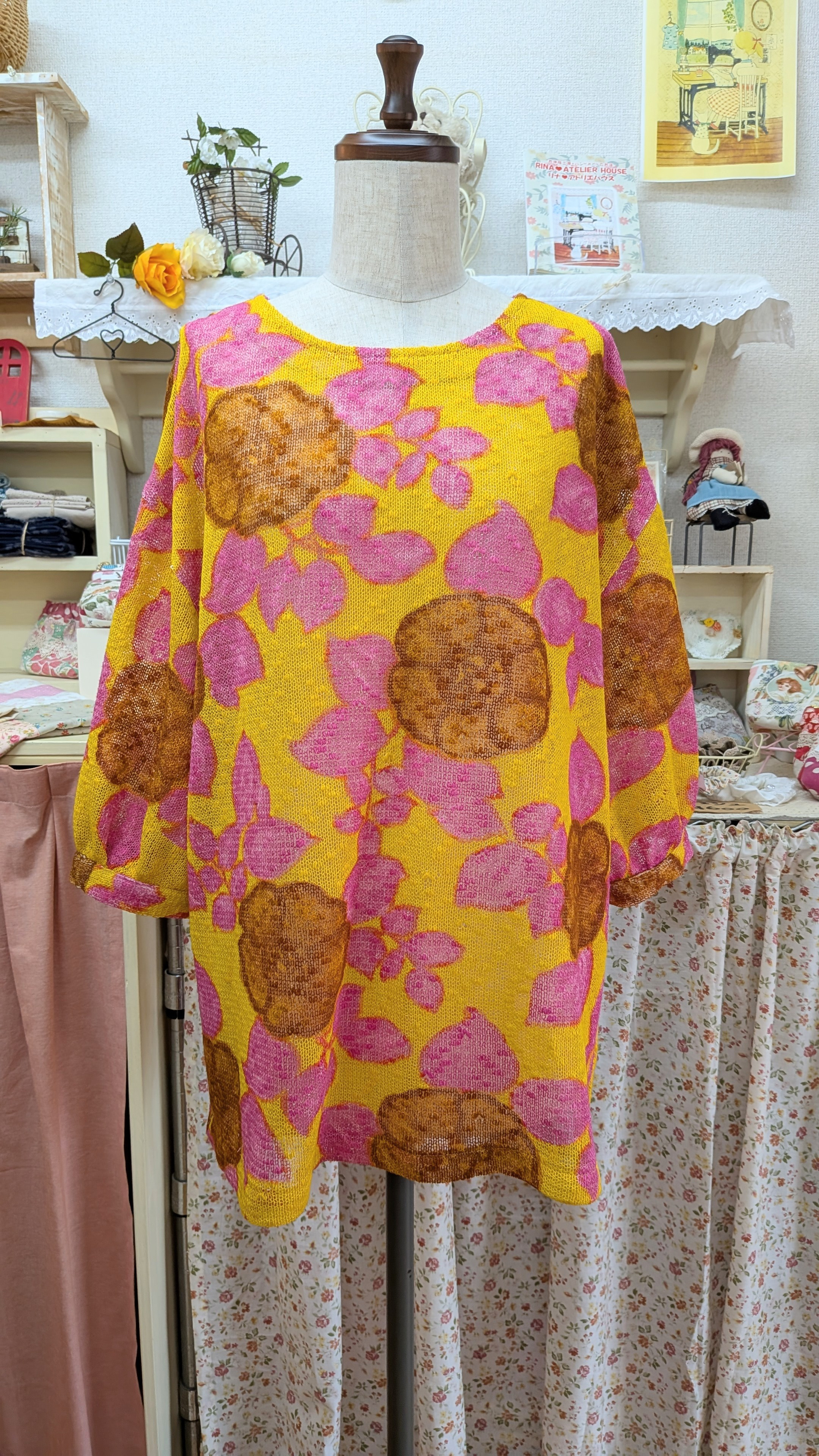 オートクチュール*花柄チュニック