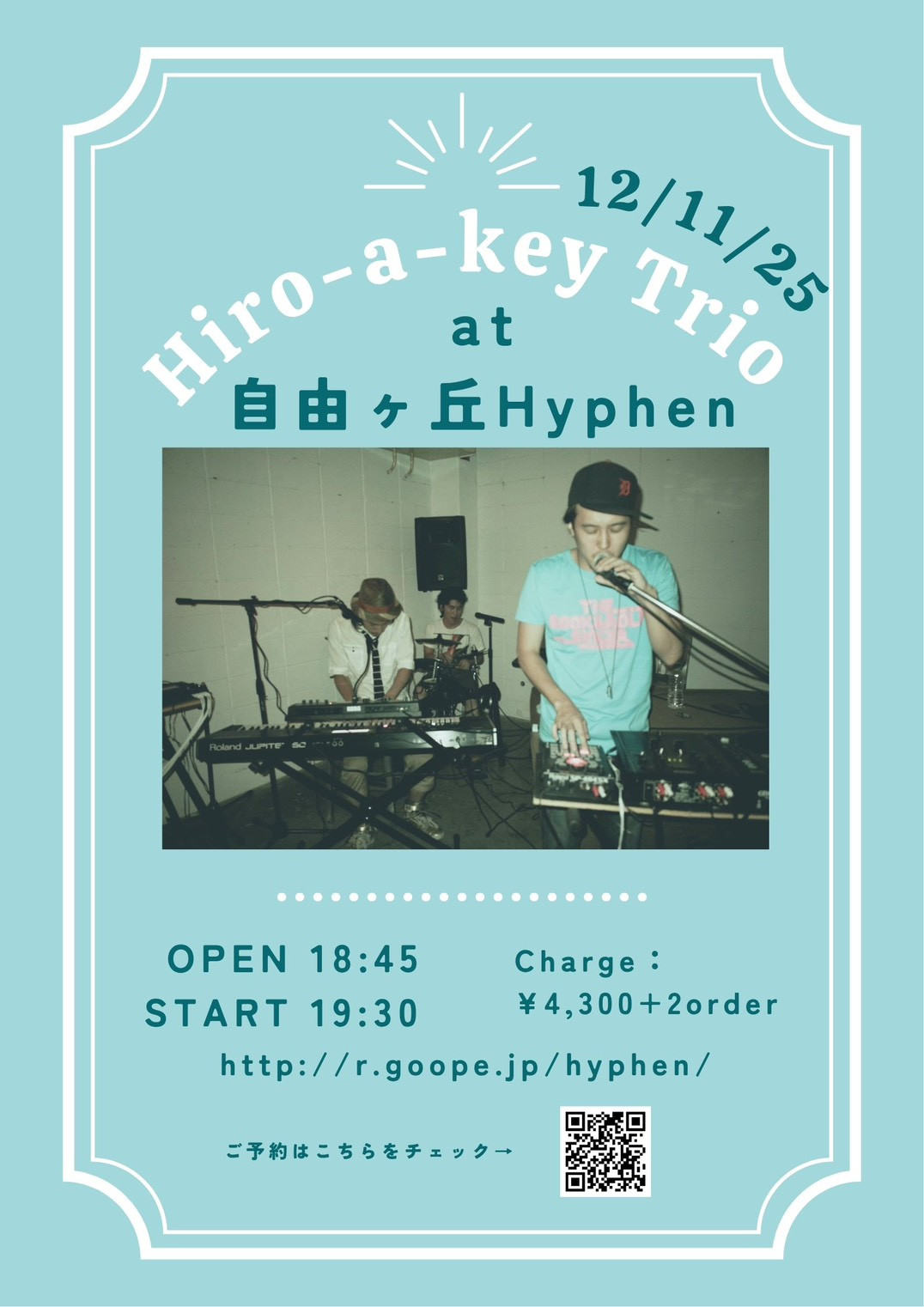  Hiro-a-key Trio Live