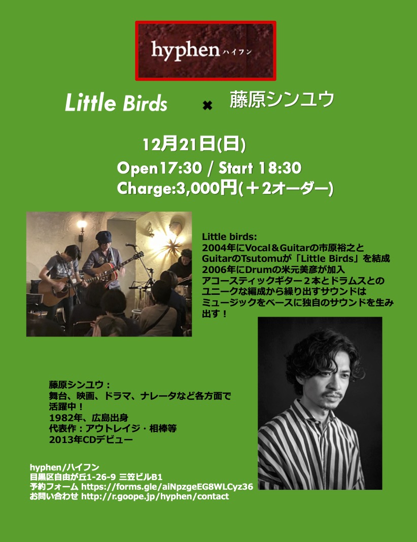 Little Birds×藤原シンユウ