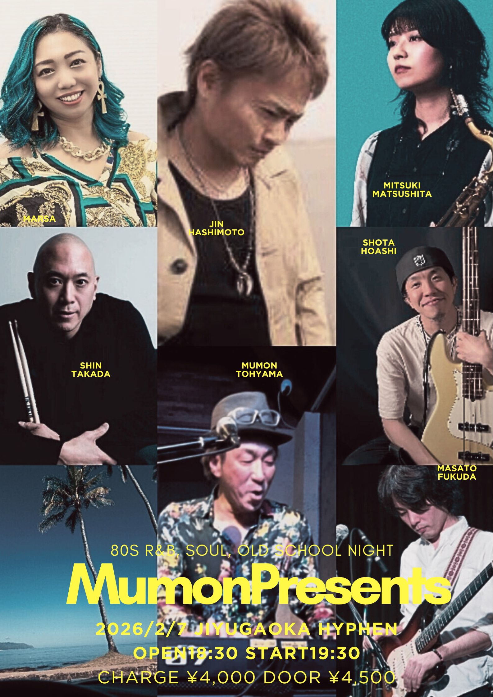 MumonProject 80s R&B, SOUL, Old School NIGHT Vol.01