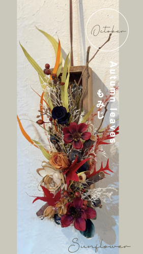 ベージュ　緑　白　ナチュラル　クリーン　シンプル　花　ワークショップ　 Instagramリール動画カバー.png