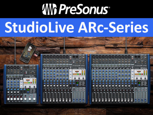 Presonus StudioLive ARc 登場！2/19発売の新製品