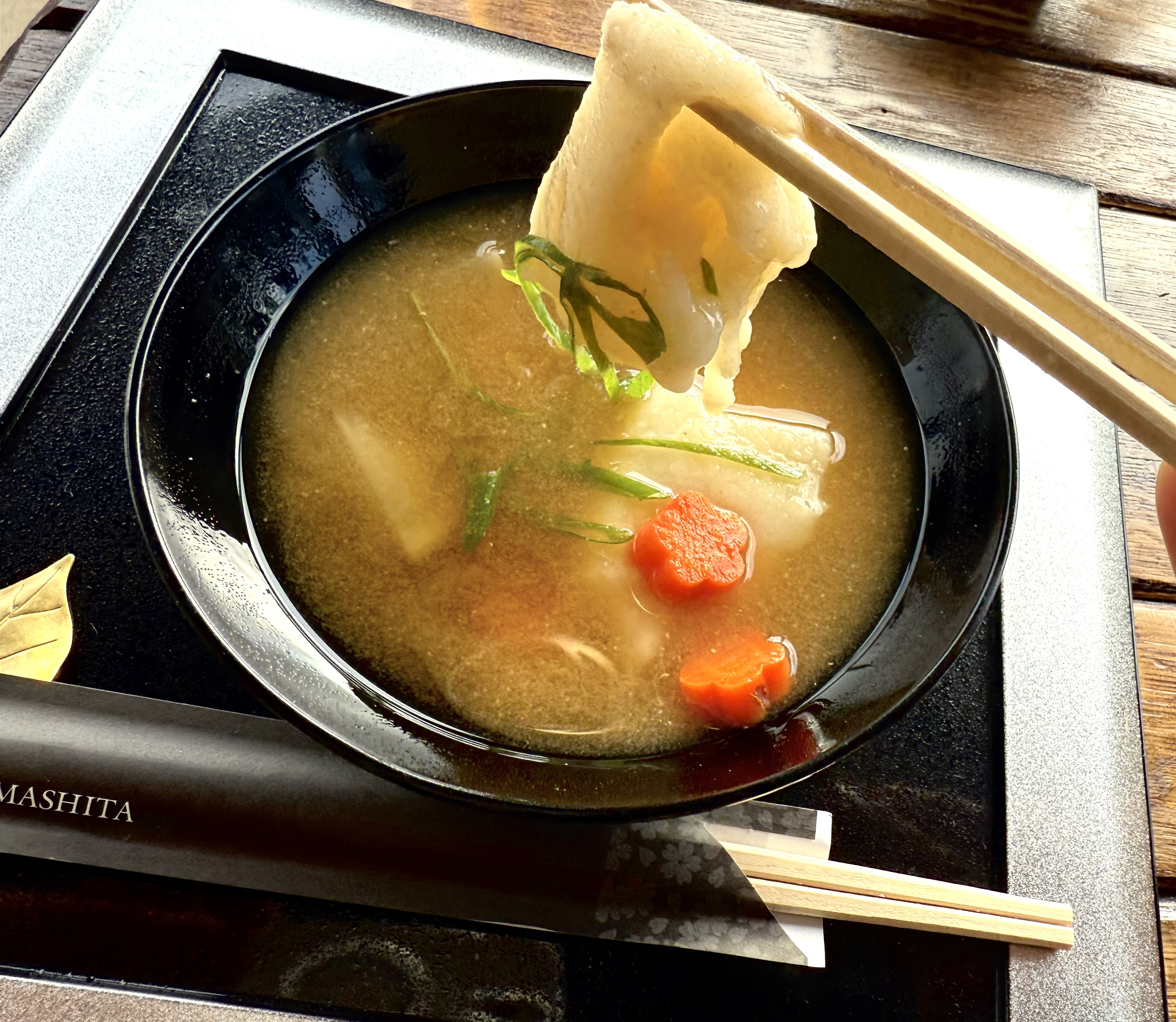 Japanese New Year's Mochi Soup