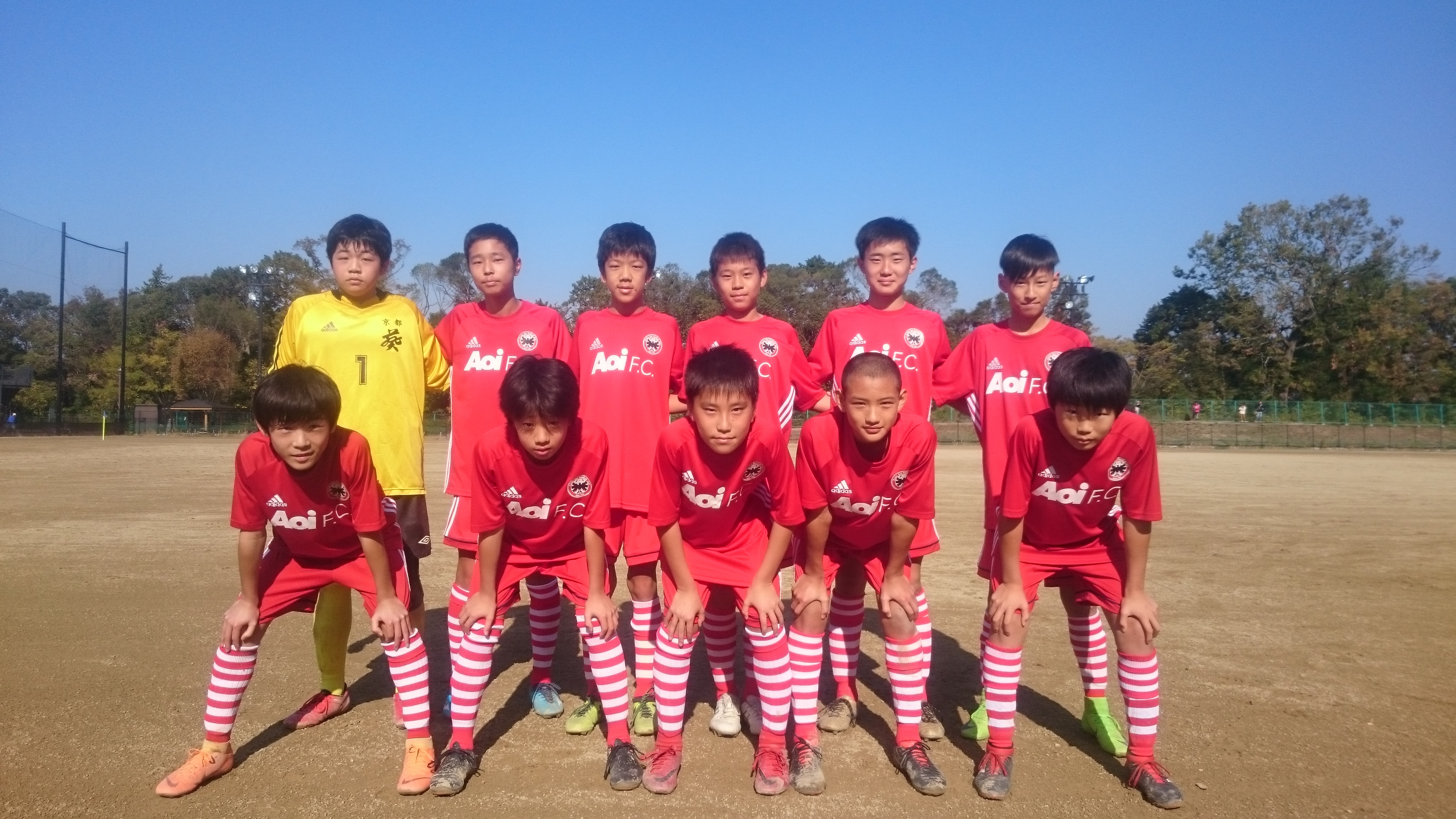 ジュニアユース U13リーグ 京都葵フットボールクラブ 幼児 小学生 中学生対象のサッカークラブ