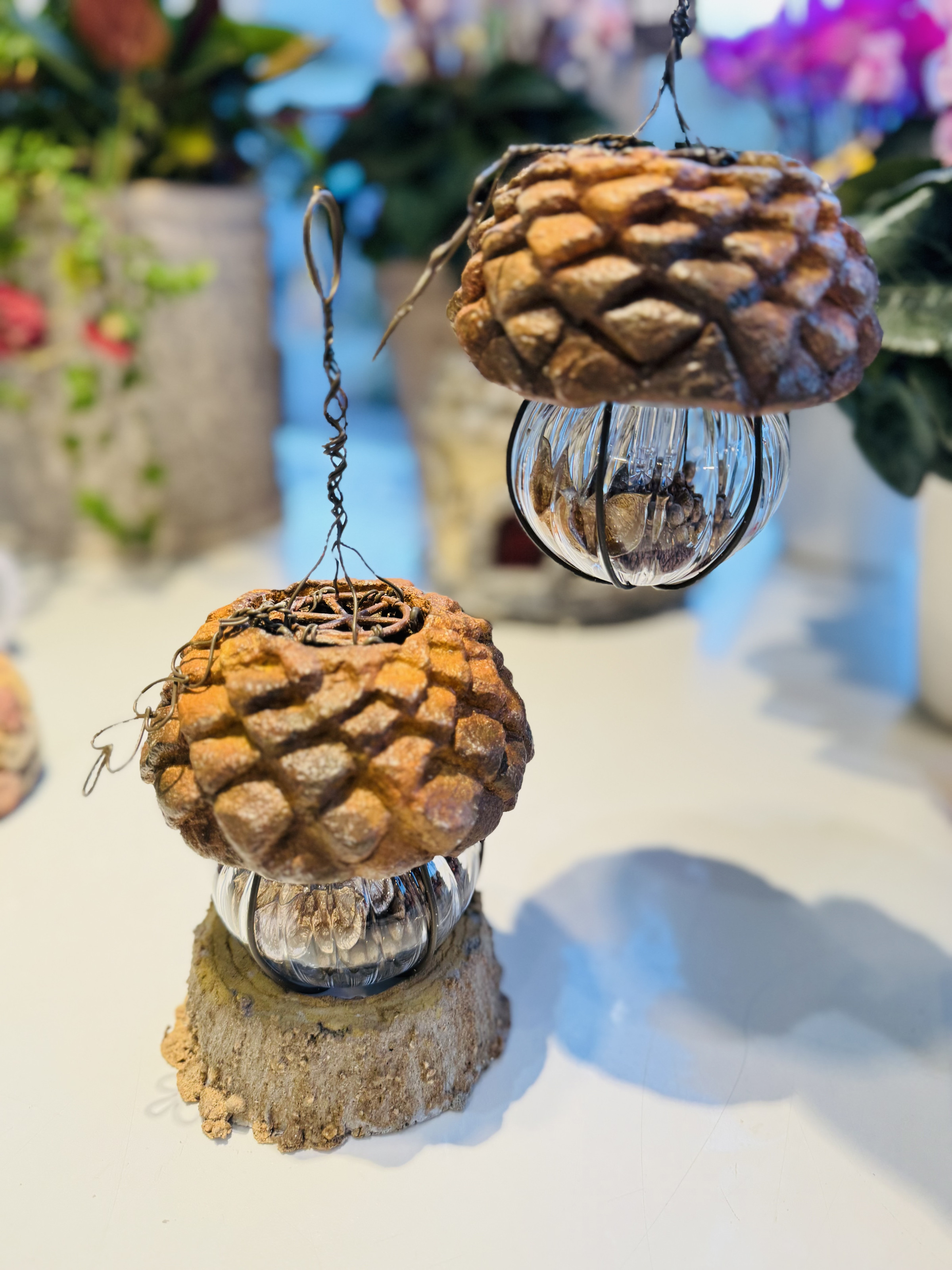 光るどんぐりランプ