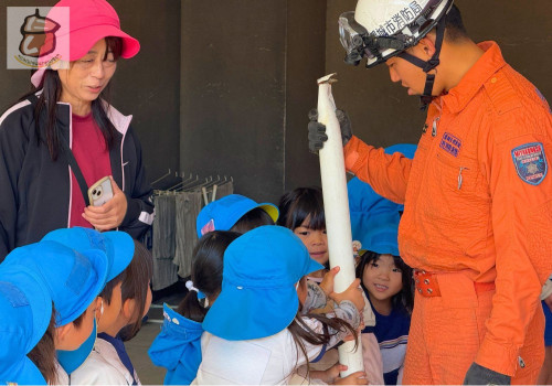 都城市南消防署見学