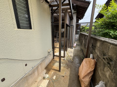電気温水器　撤去後.JPG