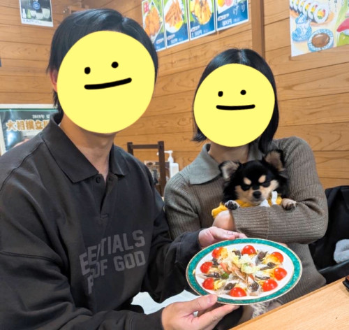 奥様の誕生日です。おめでとうございます٩(๑′∀ ‵๑)۶•*¨*•.¸¸♪