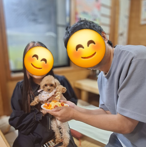 ニコちゃん♡2歳のお誕生日♡おめでとうございます♡(*^^*)