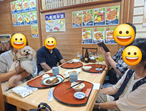 ママさん♡お誕生日おめでとうございます☆ふく君とご家族と一緒にお祝い(*ˊᗜˋ*)