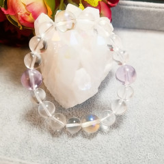 ♡水晶とラベンダーアメジストとオーロラ水晶♡