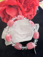 ♡俵型インカ水晶ブレスレット♡