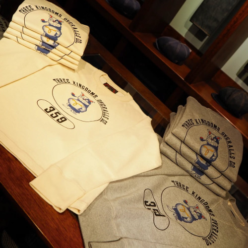 New Arrival📣📣📣 ヘビーウェイト吊り編みスウェットLWSG01OGHPBとロングスリーブＴシャツLWTLN01OGHPBが入荷致しました👏👏👏。