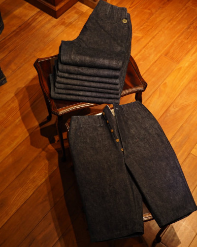 New Arrival 📣📣📣Forty-Five U.S. ARMYセルビッチデニムハーフトラウザーズ DHT45 入荷致しました👏👏👏。