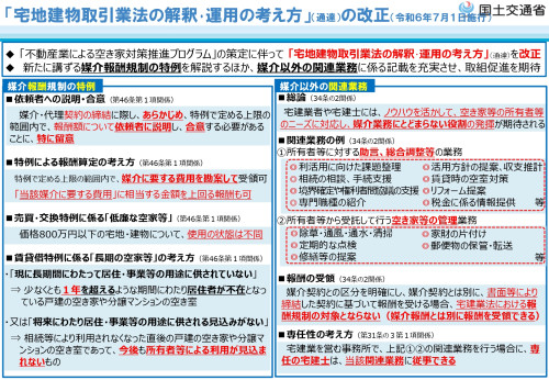 【業界picks】国土交通省で策定する「不動産業による空き家対策推進プログラム」ガイドラインの改正について