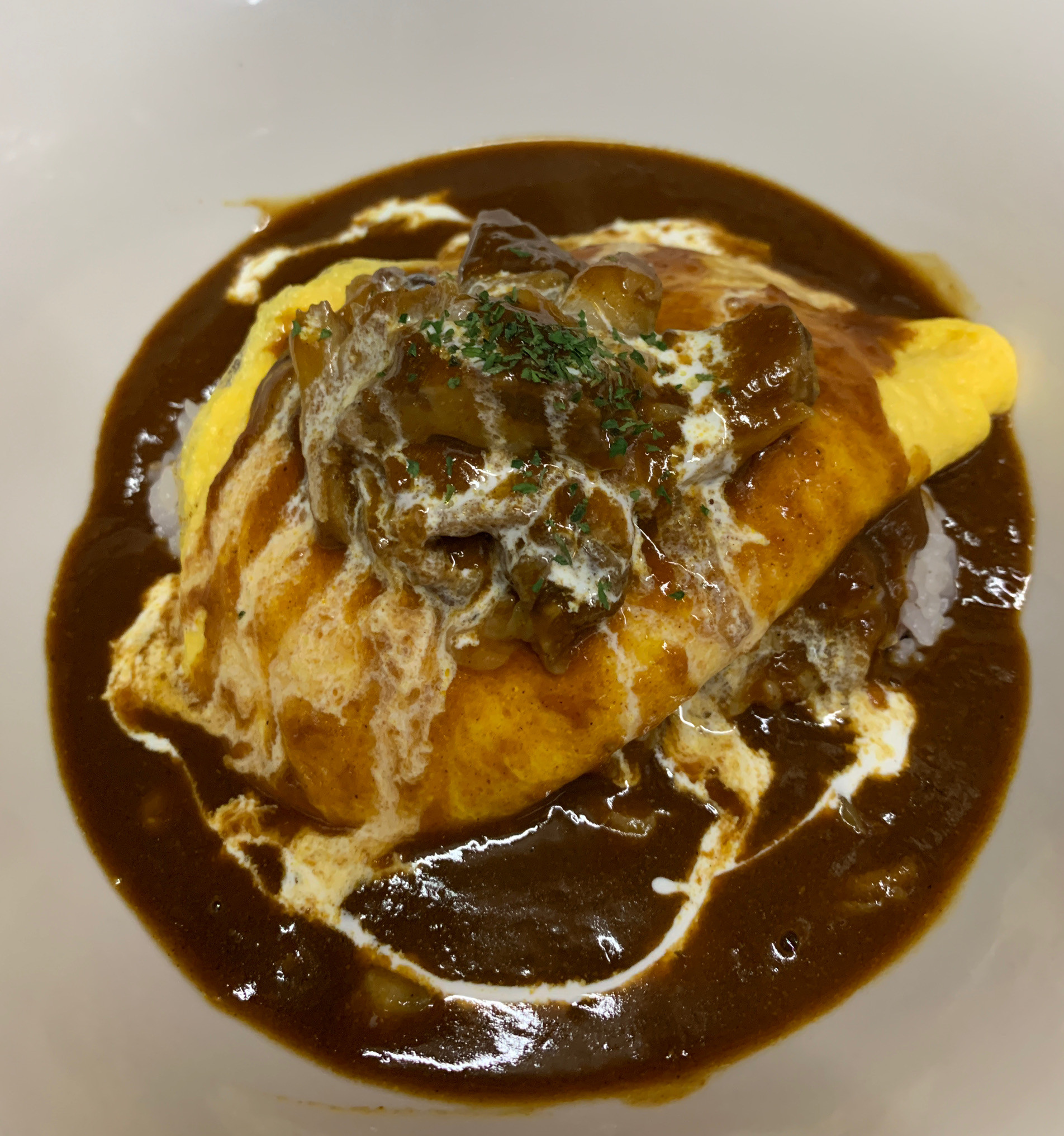 オムカレー