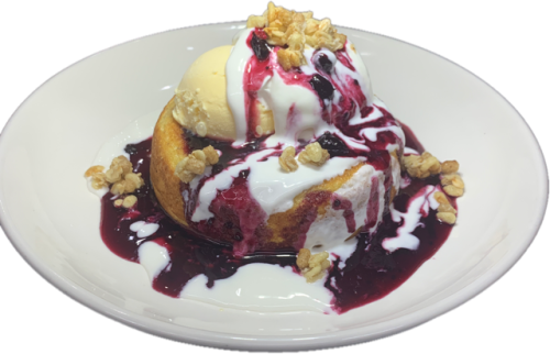 カシスヨーグルトパンケーキ