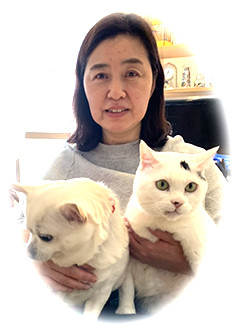 スタッフと犬猫