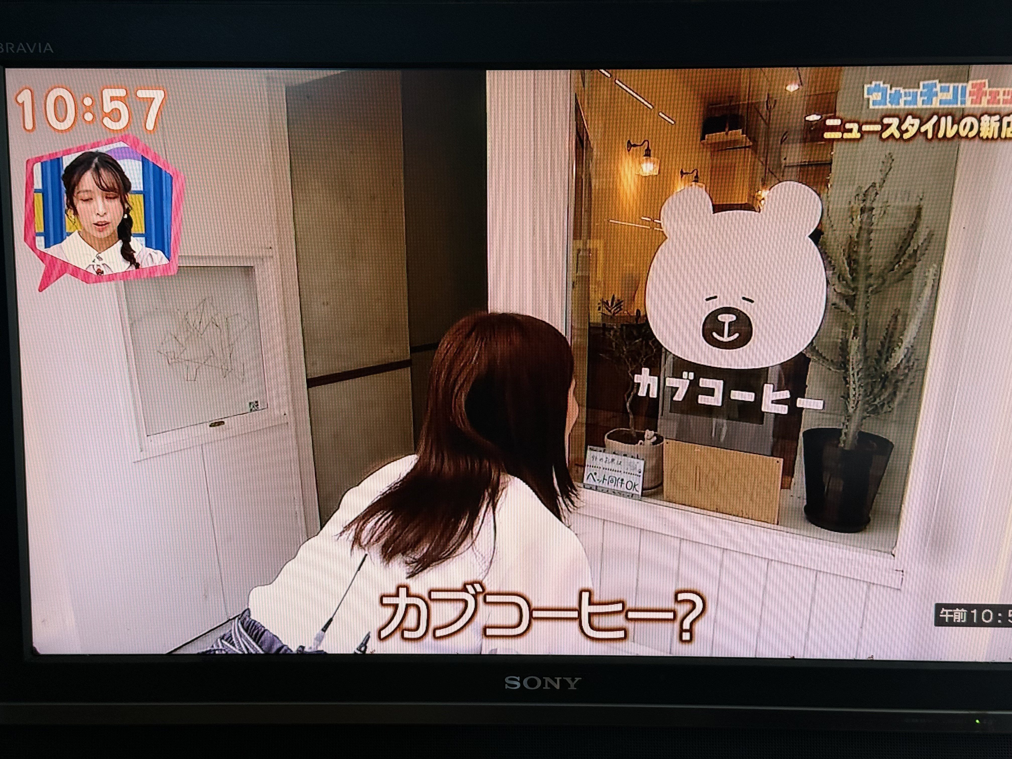 カブコーヒーと竹中商店がテレビで紹介されました！