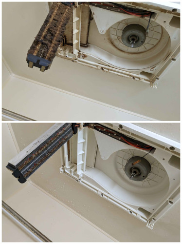 浴室換気暖房乾燥機の分解クリーニング