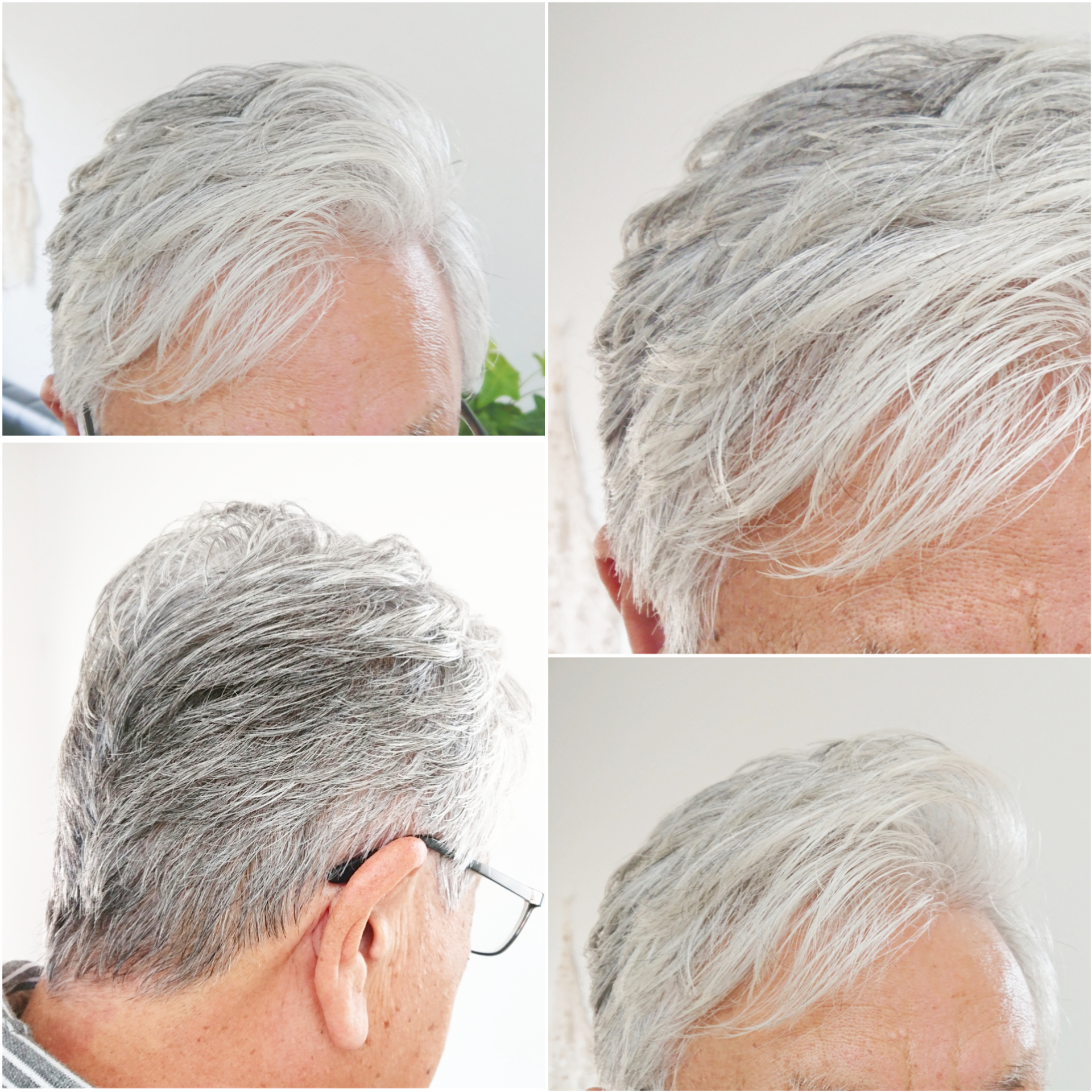 グレイヘアスタイル