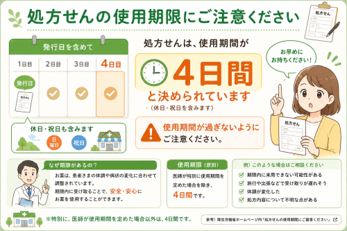 処方せん調剤／処方せんの使用期間