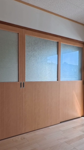 【4枚引き戸】和から洋へデザイン変更