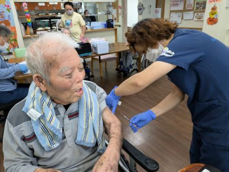 令和６年　10月　「インフルエンザ予防接種💉！」