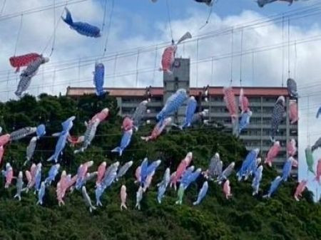 令和7年　５月　「鯉のぼり🎏！」
