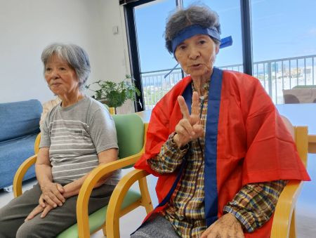 令和７年　８月　「GH謝苅　夏祭りレク(*^▽^*)🍧！」