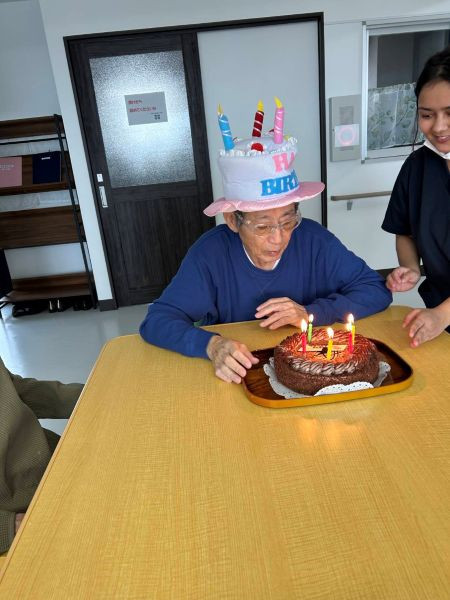 令和7年　11月　「日常の様子＆Yさん誕生会(^o^)丿！」