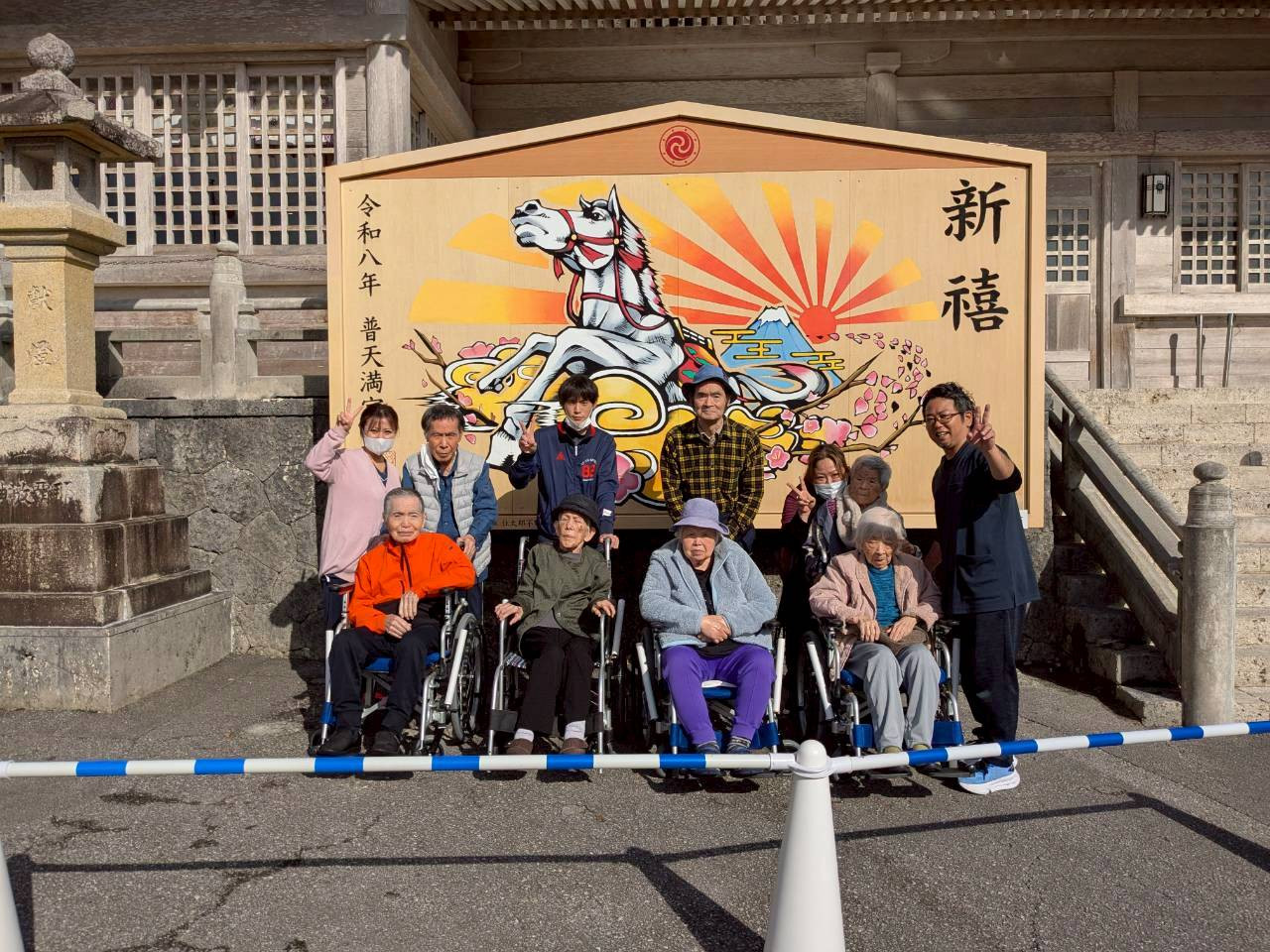 上勢頭　初詣に行ってきました