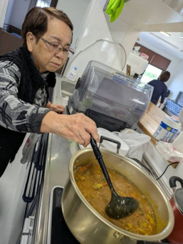 令和8年　3月　「今日はカレーの日(・´з`・)🍛！」