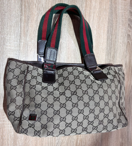 GUCCI GGキャンバスシェリーラインバッグ買取致しました✨　ウエストヴィレッジ梅屋敷店