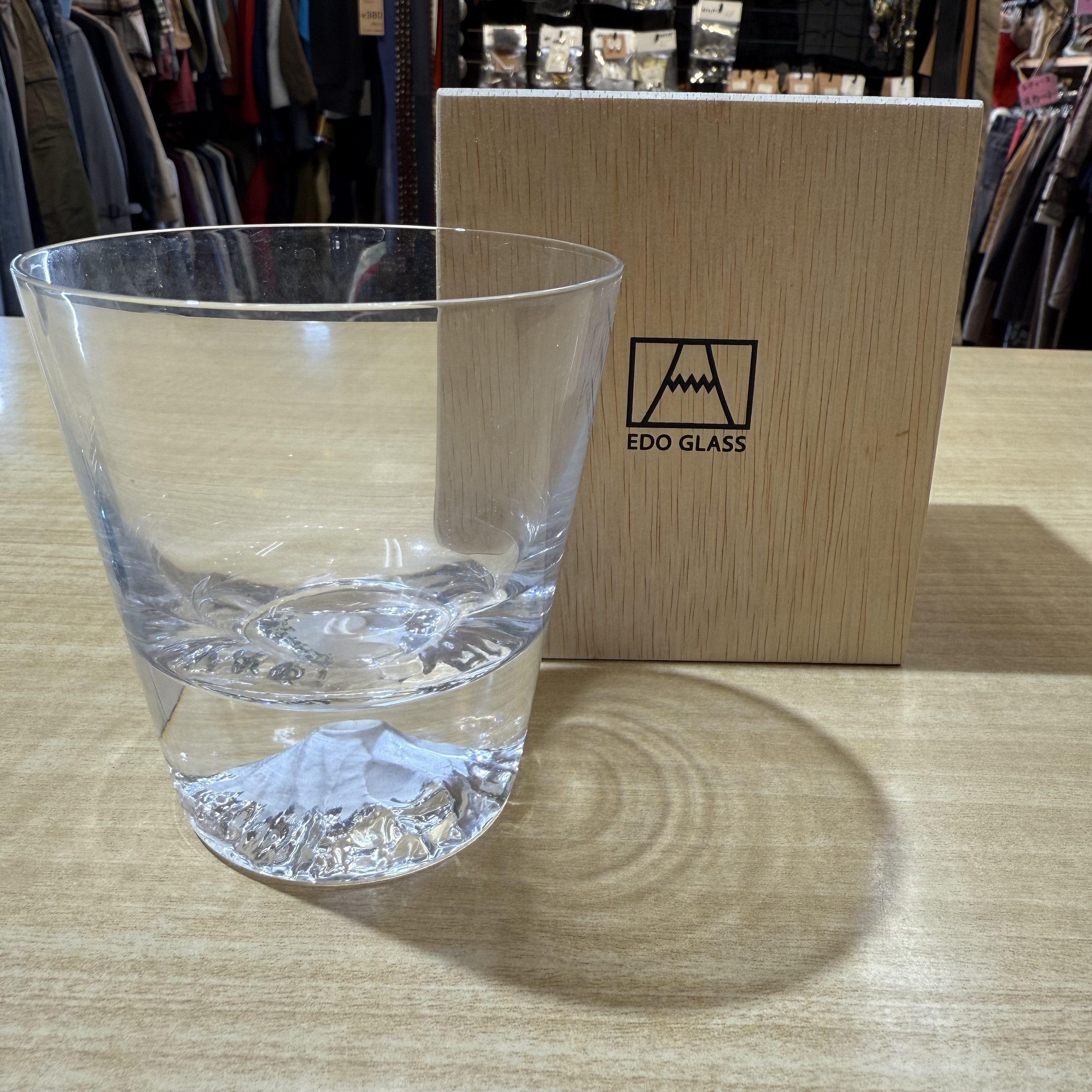 江戸硝子富士山ロックグラスお買取いたしました🥃わがままビンテージ雑色店🫧