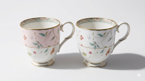 Noritake 花更紗　新品ペアマグカップお買取いたしました☕️わがままビンテージ雑色店🫧