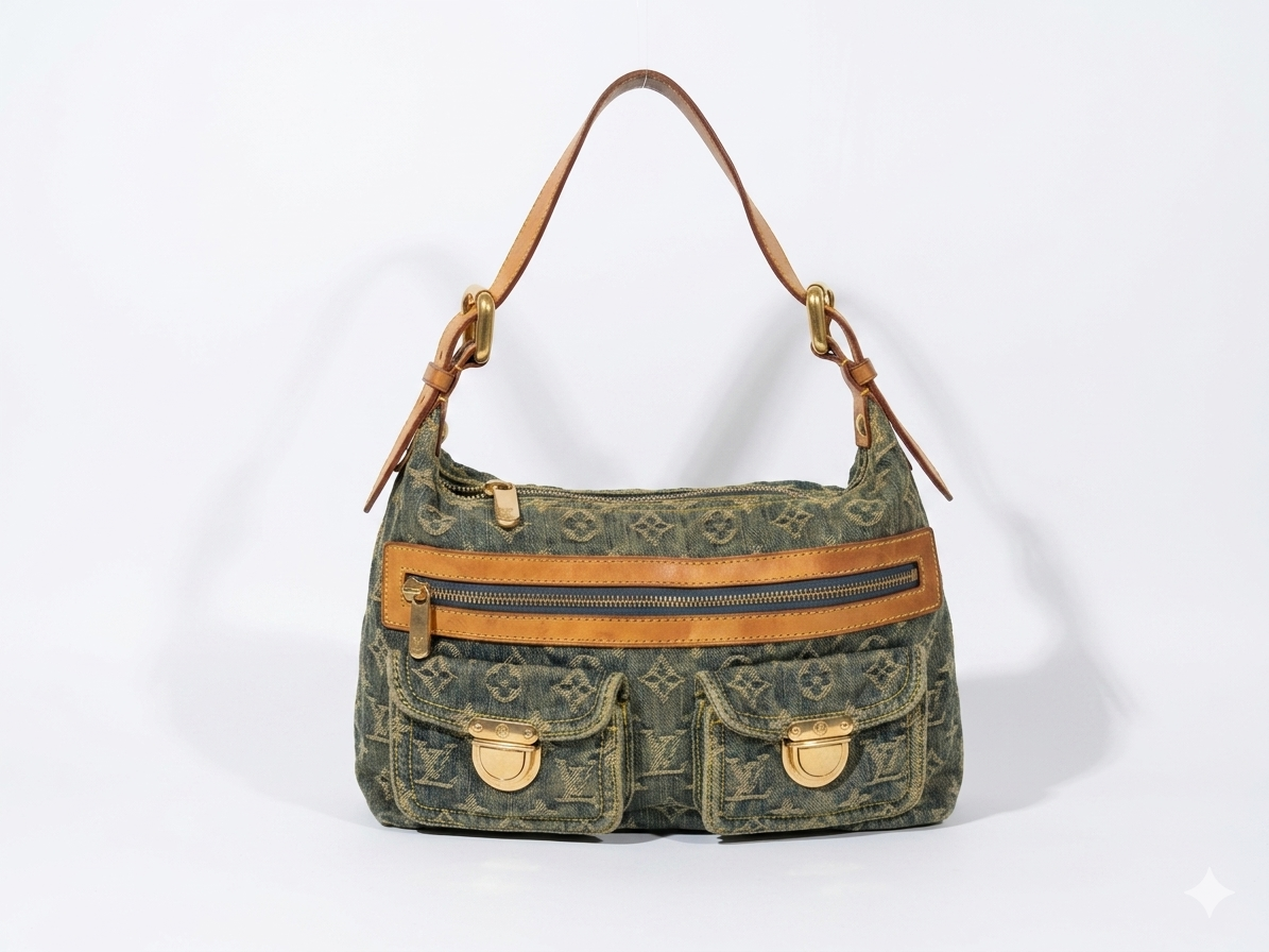 LOUIS VUITTON モノグラムデニムバギーPM お買取致しました❣️ウエストヴィレッジ梅屋敷店