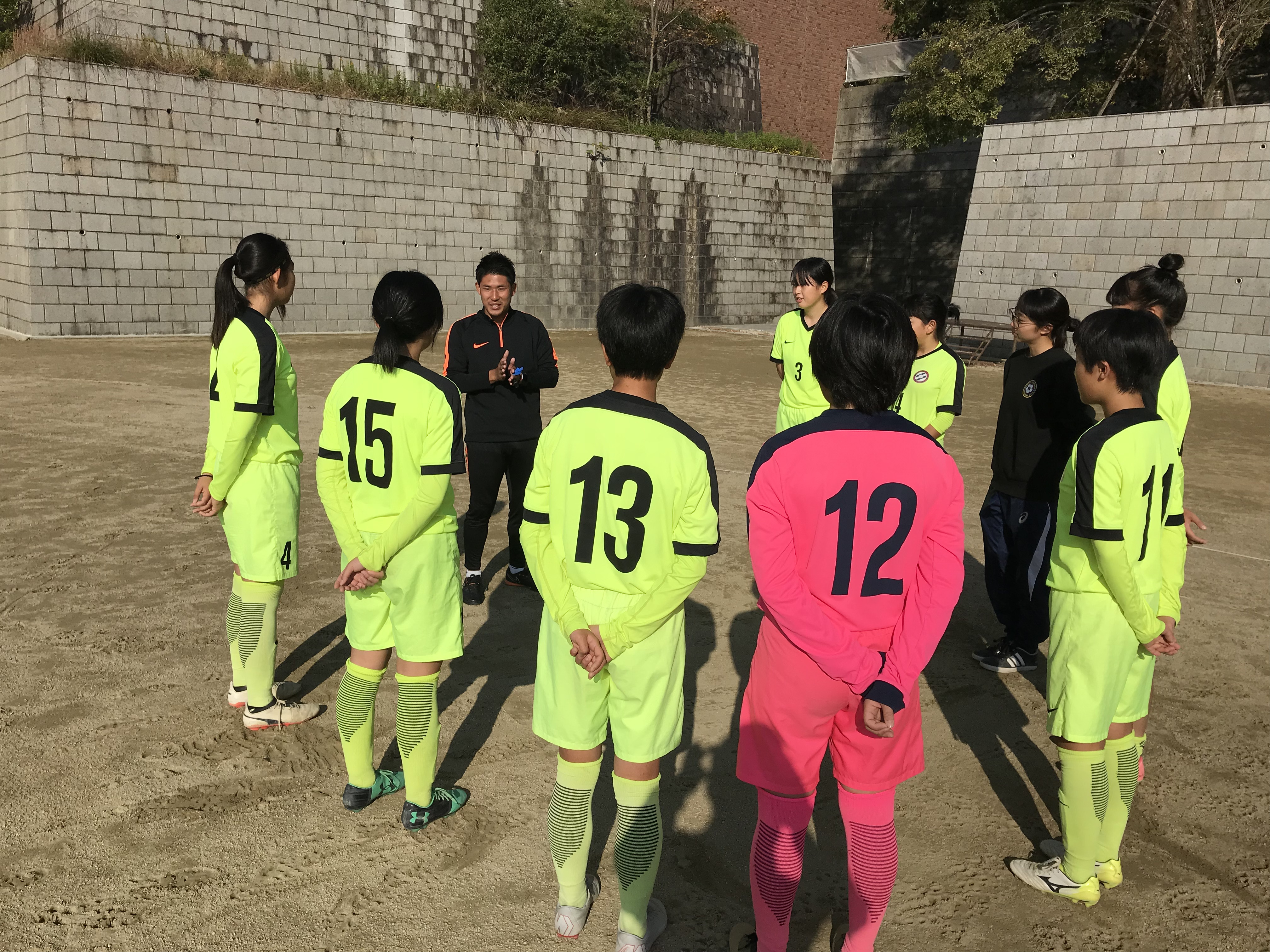 宇野コーチが京都橘高校でコーチ研修を行いました Kitakawachi Football Academy