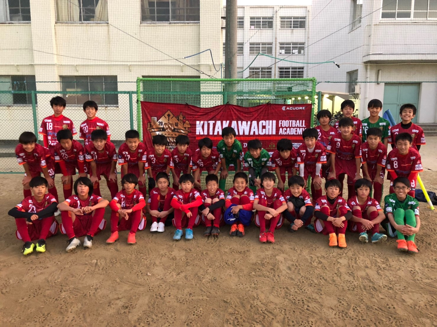 アカデミーU13が高槻市アカデミーとトレーニングマッチを行いました