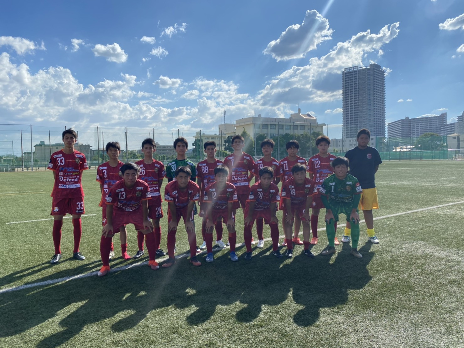 アカデミーU15TRG vs 摂津高校U16